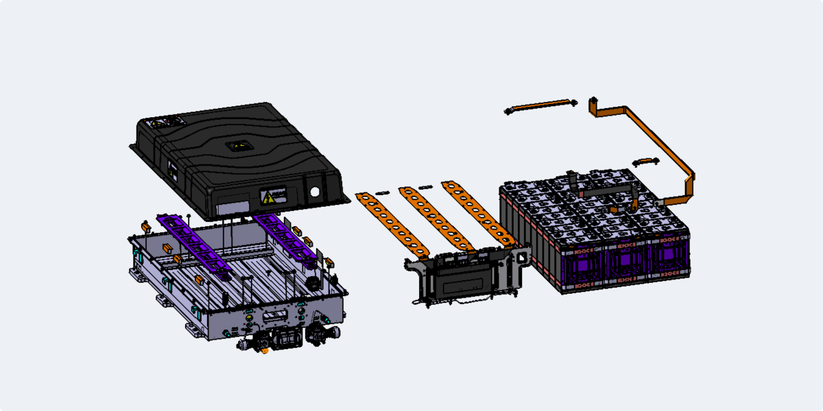 充电公路运输自卸车