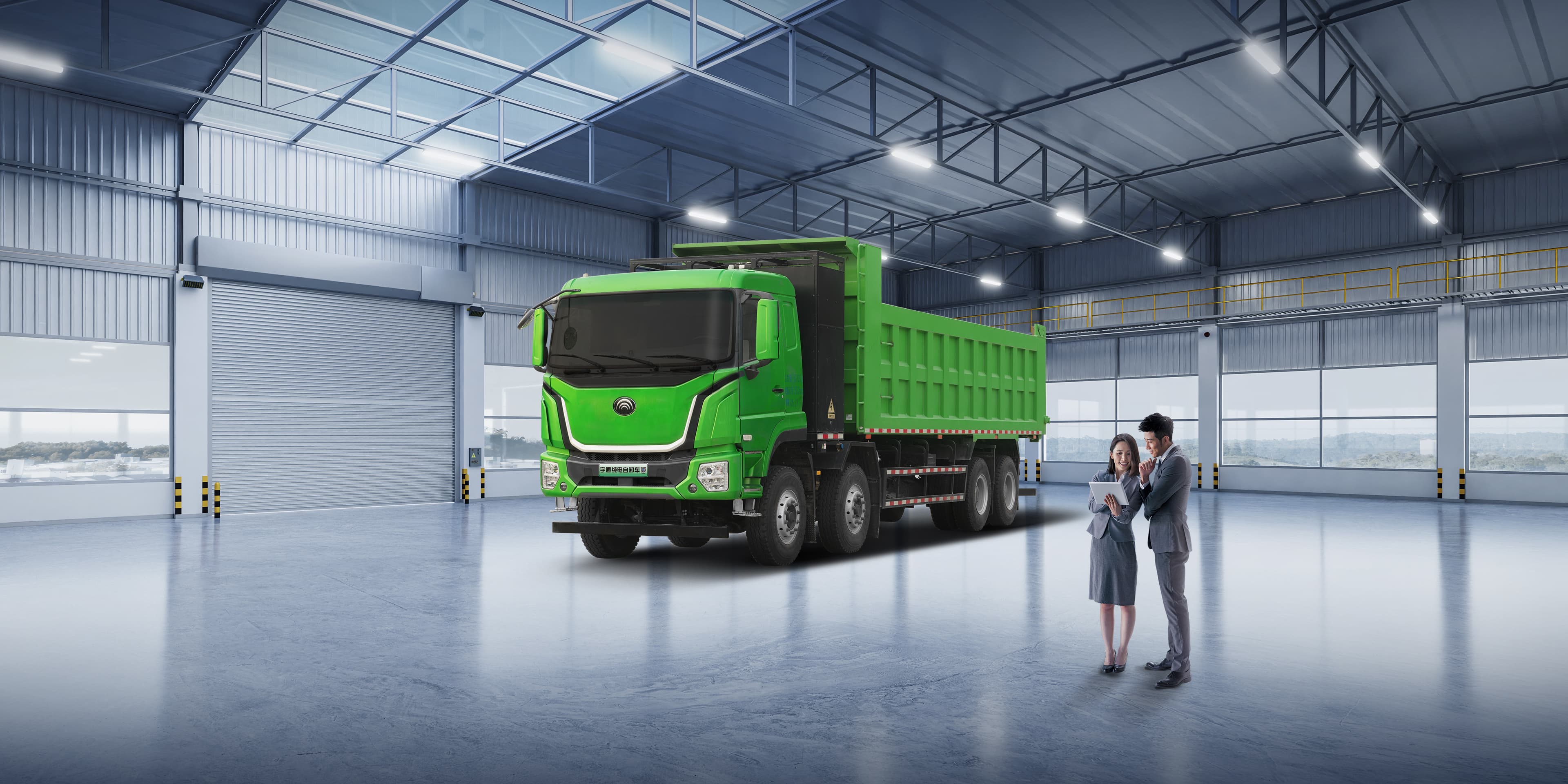 换电公路运输自卸车