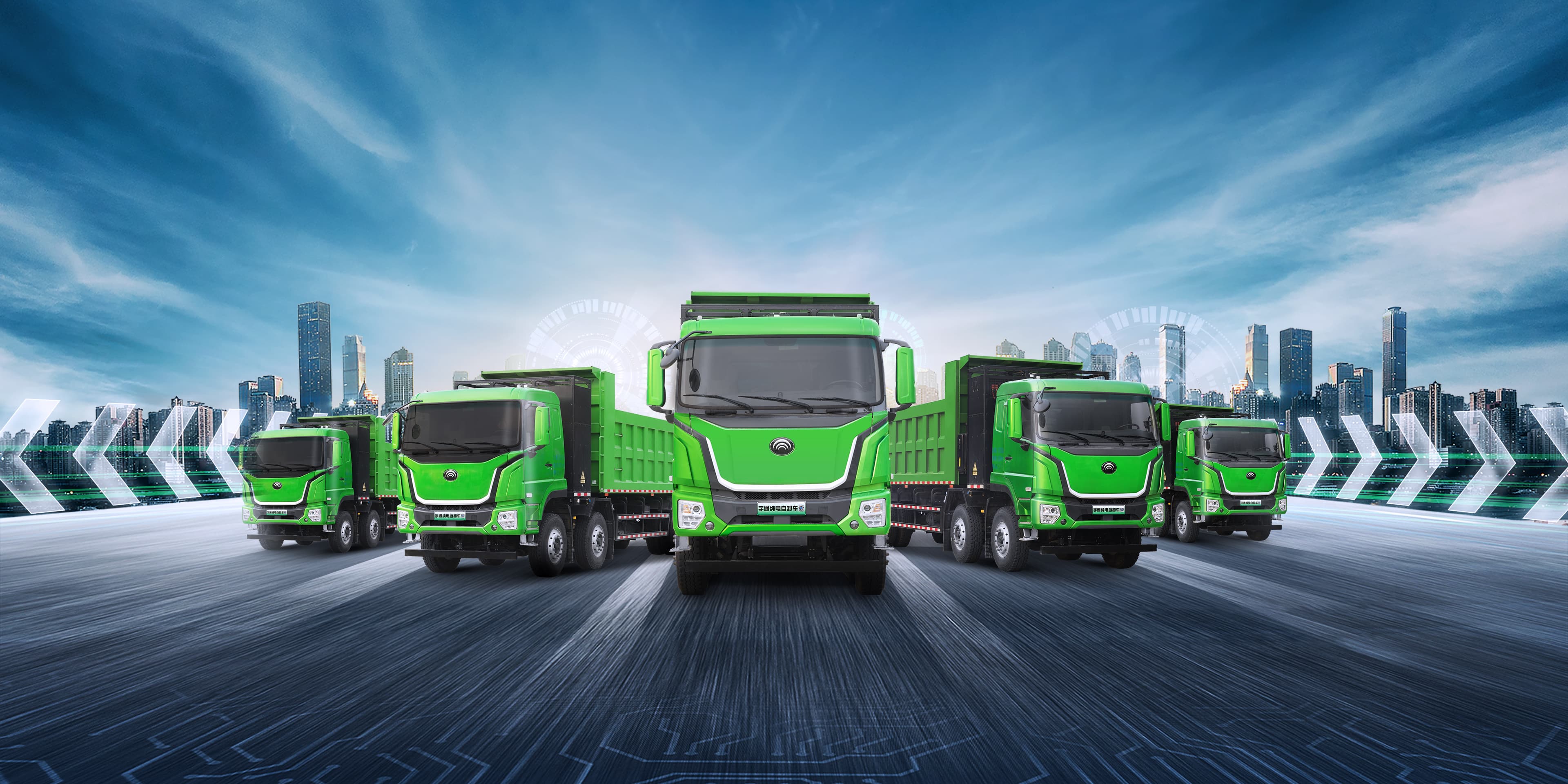 换电公路运输自卸车