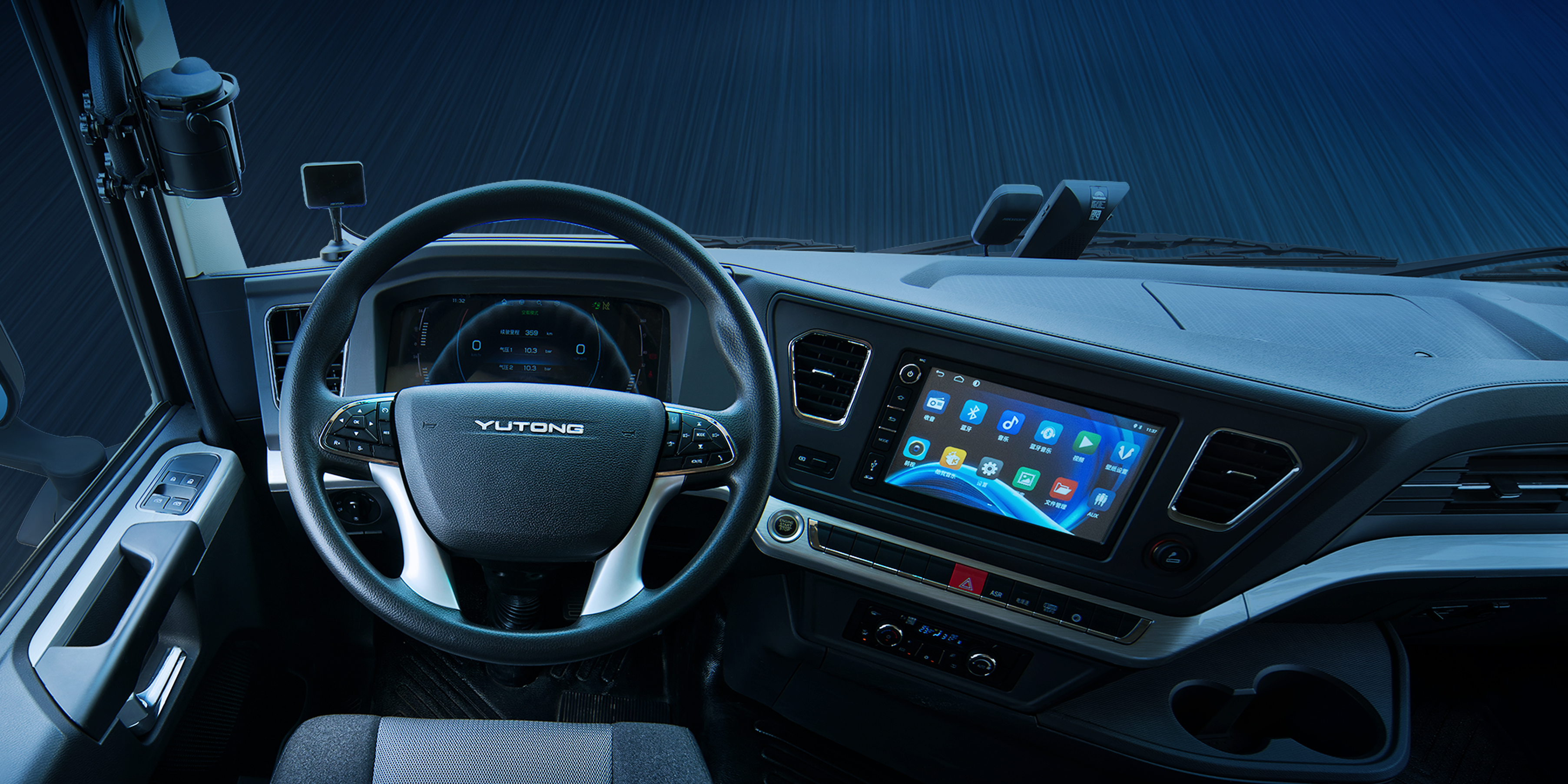 400度平顶底置充电牵引车