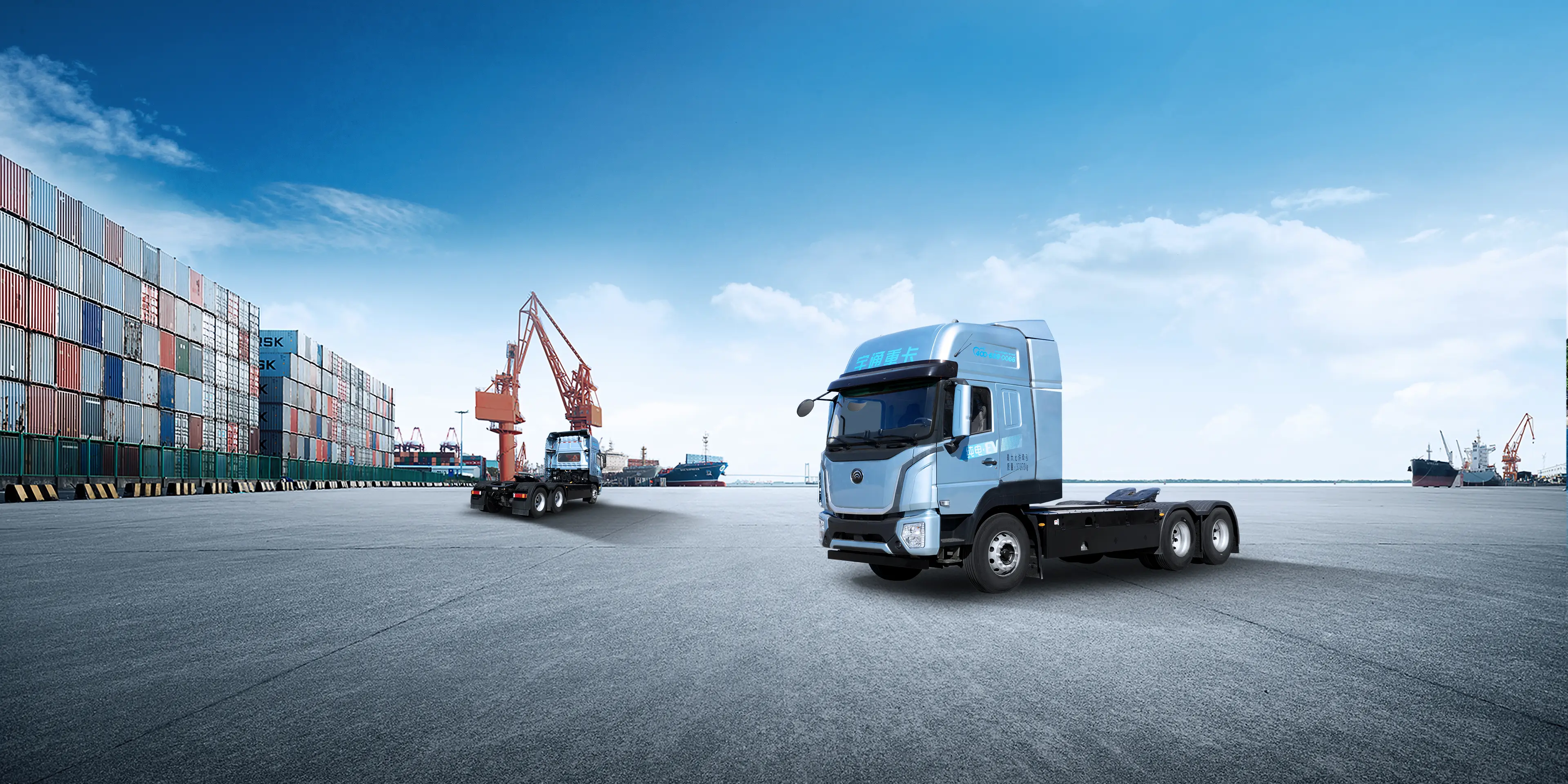 T513底置换电牵引车