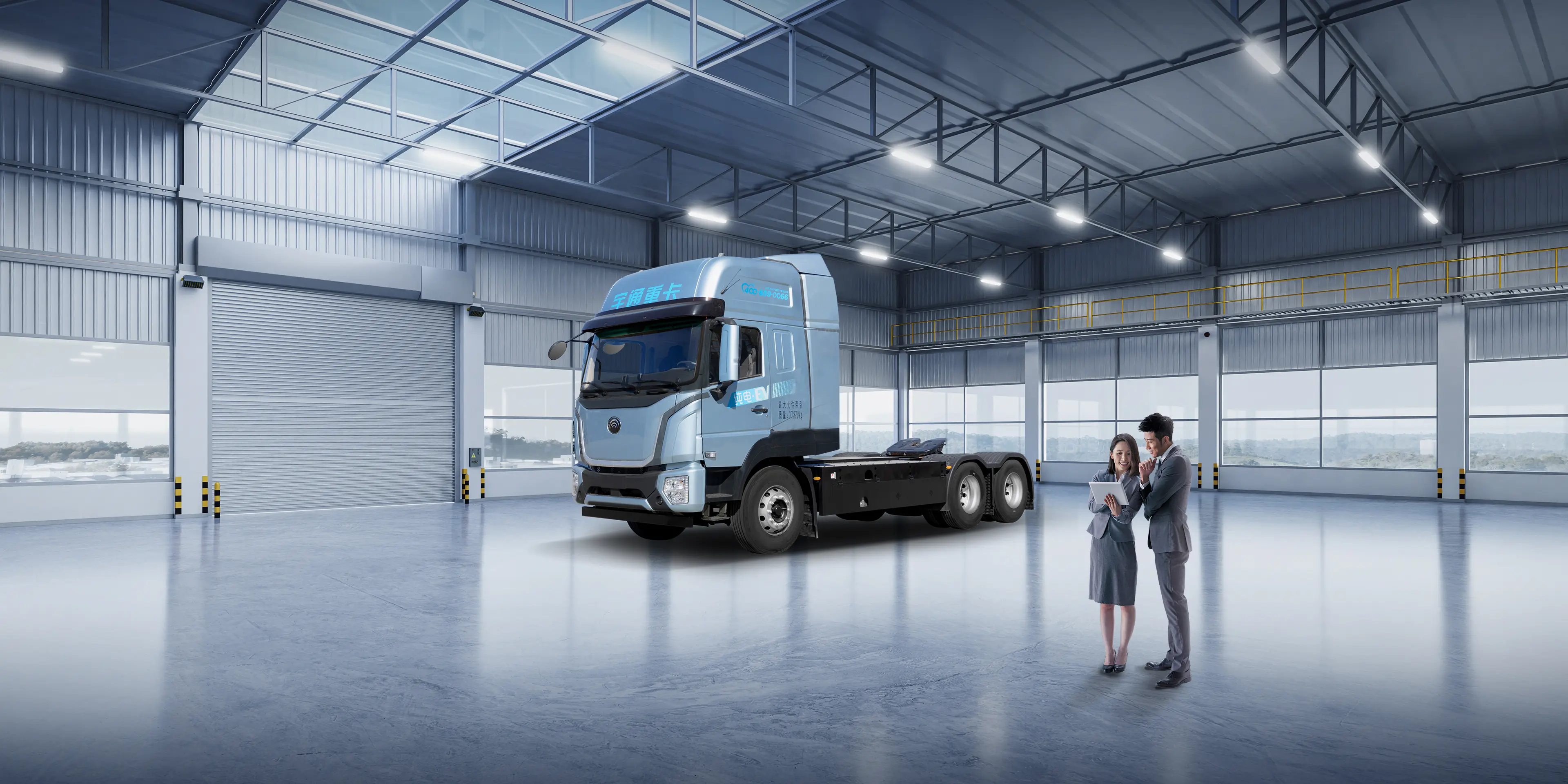 T513底置换电牵引车