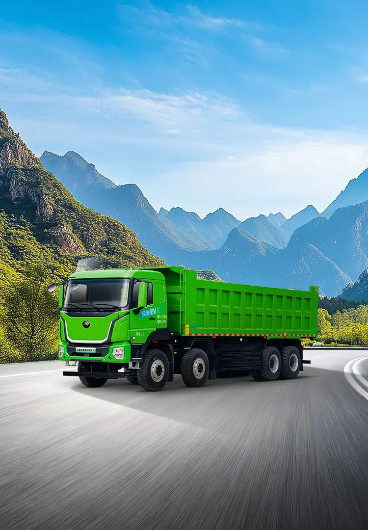 充电矿区运输自卸车