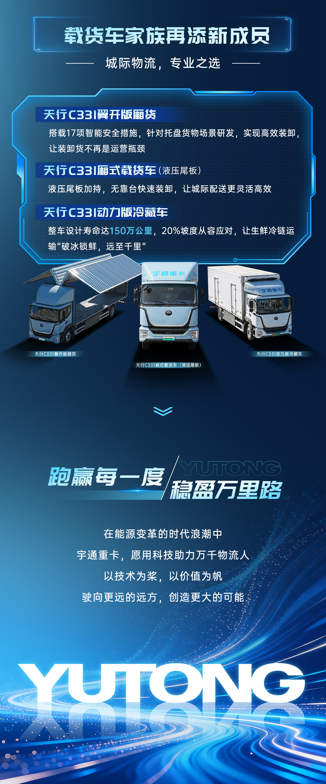 实力见证 | 一图读懂宇通重卡春季新品发布会亮点