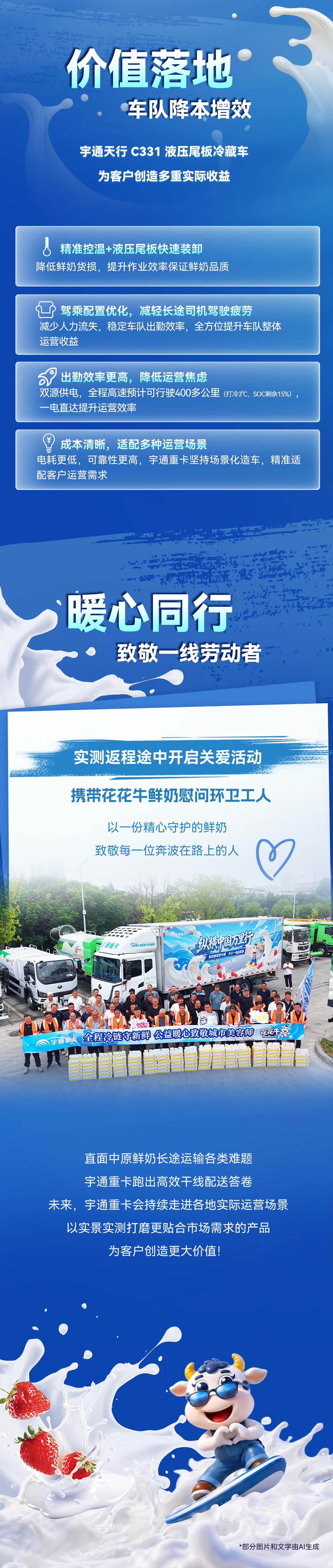 纵横中国万里行｜宇通重卡 × 花花牛中原寻鲜之旅全程实测战绩出炉